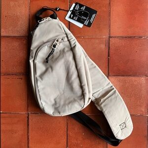 Puma Evercat Myriad Women’s Slingback Shoulder Bag In Light Beige NWT